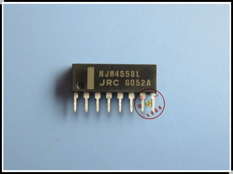 

50PCS/LOT NJM4558L SIP-8 JRC4558 Dual Operational Amplifier