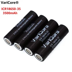 1-6 sztuk VariCore nowy oryginalny ICR 18650-35 3500mAh akumulator 3.7V o dużej pojemności do latarki ues