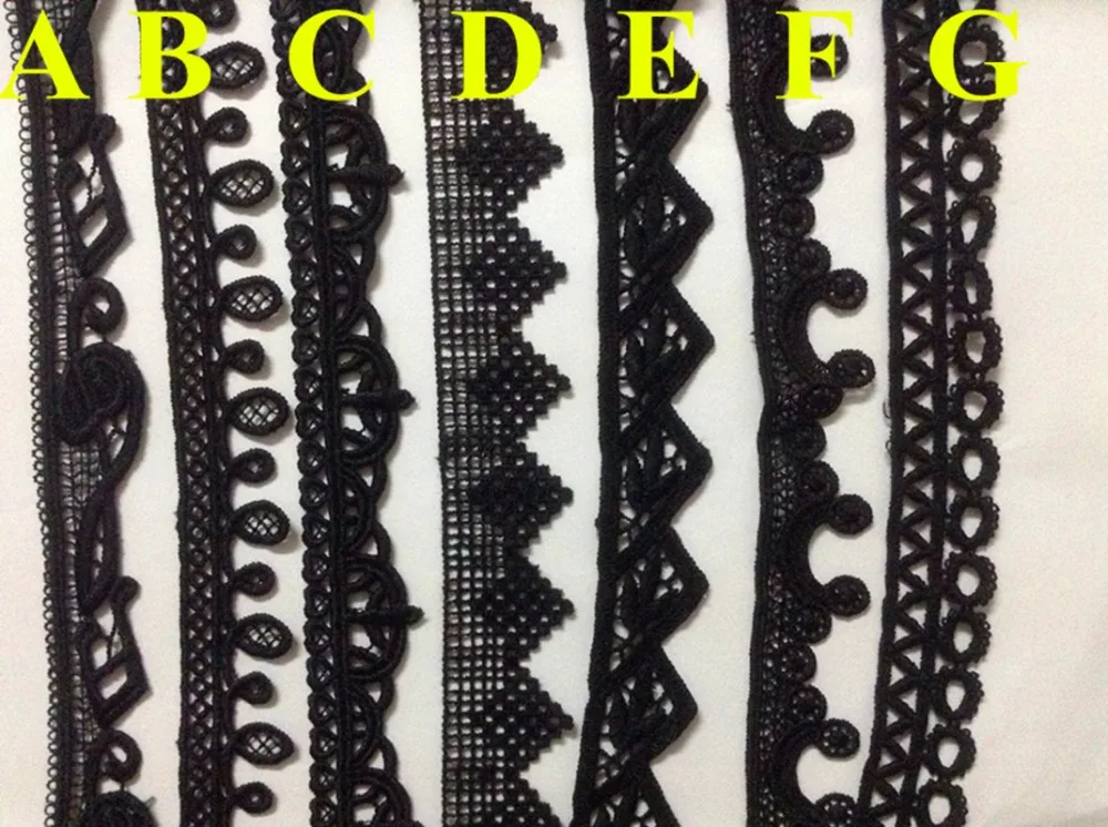 2.5-3cm exquisite milk fibre polyester embroidery lace trim,RX180901G