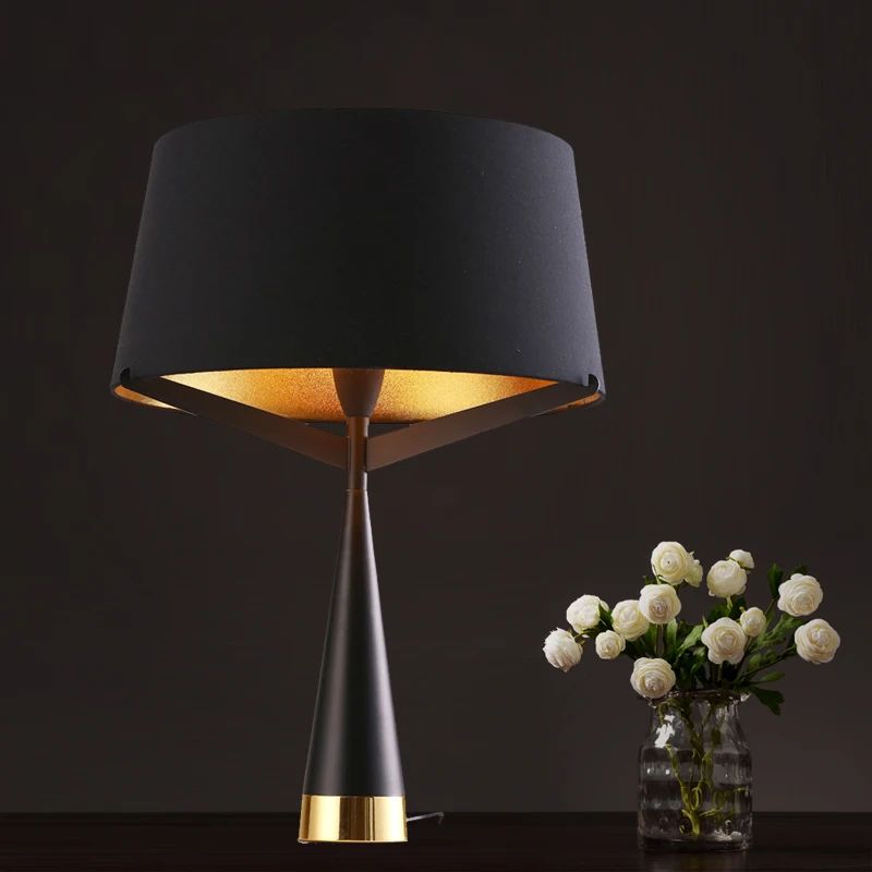 simple art lamp decoration lamp NEW  Milan dream bedroom nightstand Table lamp Nordic fabric creative personality study lights