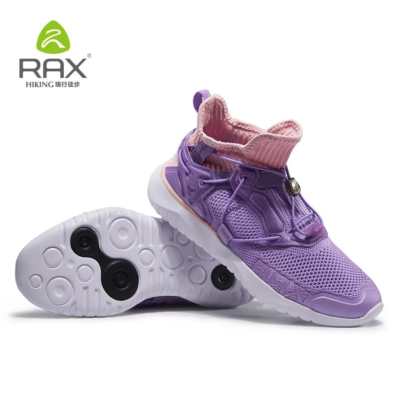 Rax Woman Running Shoes 2019 New Breathable Gym Running Shoes Lightweight Outdoor Sports Sneakers for Woman Spring Tourism Shoes