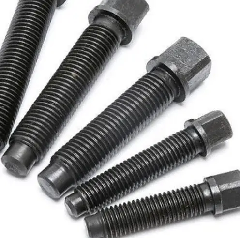 M8/10/12/14mm carbon steel tool holder screws square head long cylindrical end set screw screws bolts 35mm-70mm length