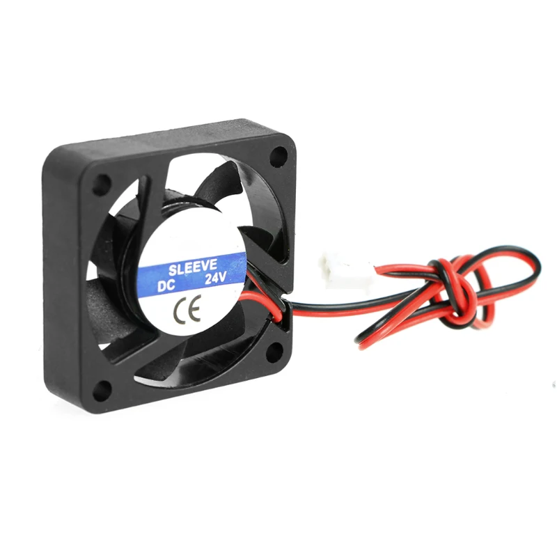 DC 24V 0.10A 2-Pin 40x40x10mm PC Computer CPU System Brushless Cooling Fan 4010