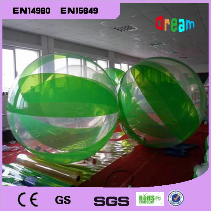 1.8m 0.8mm PVC Inflatable น้ําลูกเดินมนุษย์หนูแฮมสเตอร์ Ball Inflatable Zorb Ball Body Zorb Ball เล่นน้ํา