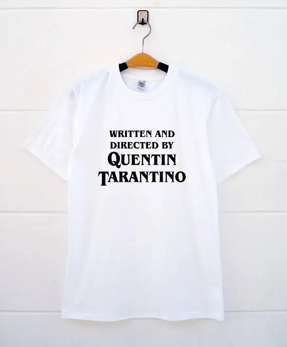 Skuggnas Tarantino Film Fan  And Directed Horror Movie Shirts Funny Quote Shirts Women Gifts High quality Fashion Women T shirt