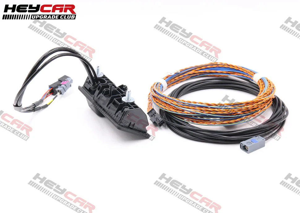 For Audi A6 C7 MIB 2 UNIT 4G0 827 566 A  Rear View Camera Trunk Handle With High Guidance Line Wiring Harness  4G0827566A