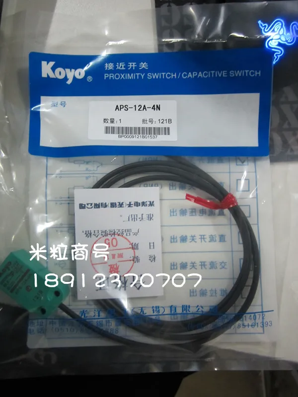 

Koyo close to the switch APS4-12M-E2