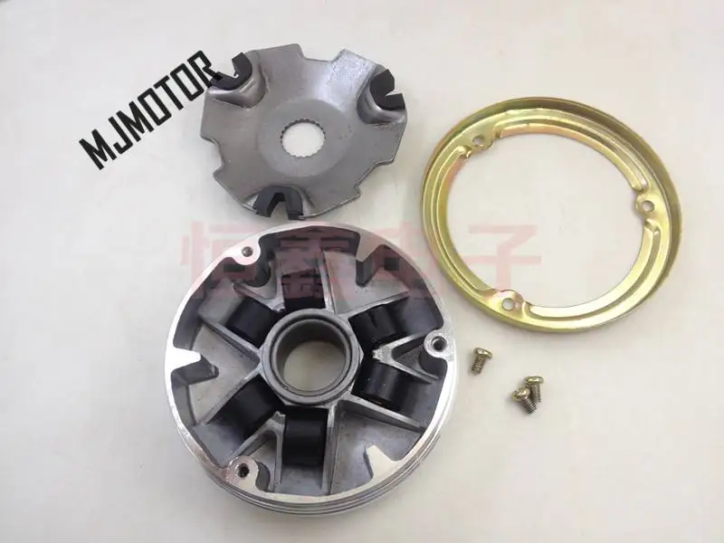 Variator Set with Copper Rollers For Suzuki AG50 Sepia zz AG100 V100 Scooter Chinese QJ 2 stroke engine Kymco ATV Part