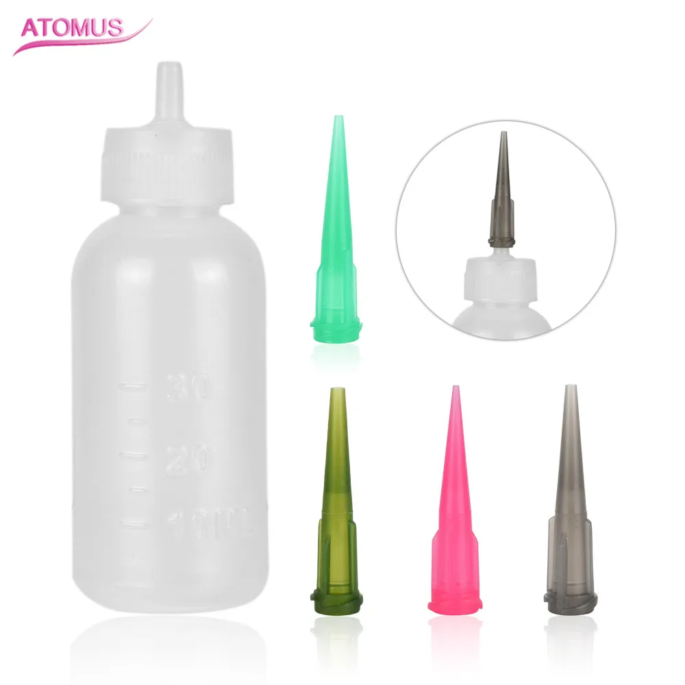 1pc Painting Accessories Henna Bottles Tattoo Paint Set 30ML JAC Bottle Mehndi Paste Nozzle Applicator Drawing