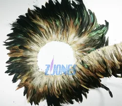 Wholesale 900pcs/Bundle 6-8inch Natural Rooster Hackle Feathers Coque Feathers for Home Party Ornaments Carnival DIY Decoration