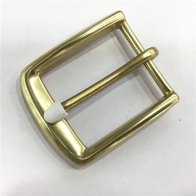 DIY leather craft women men belt pin buckle solid brass material 5pcs/lot wholesale inner 40mm