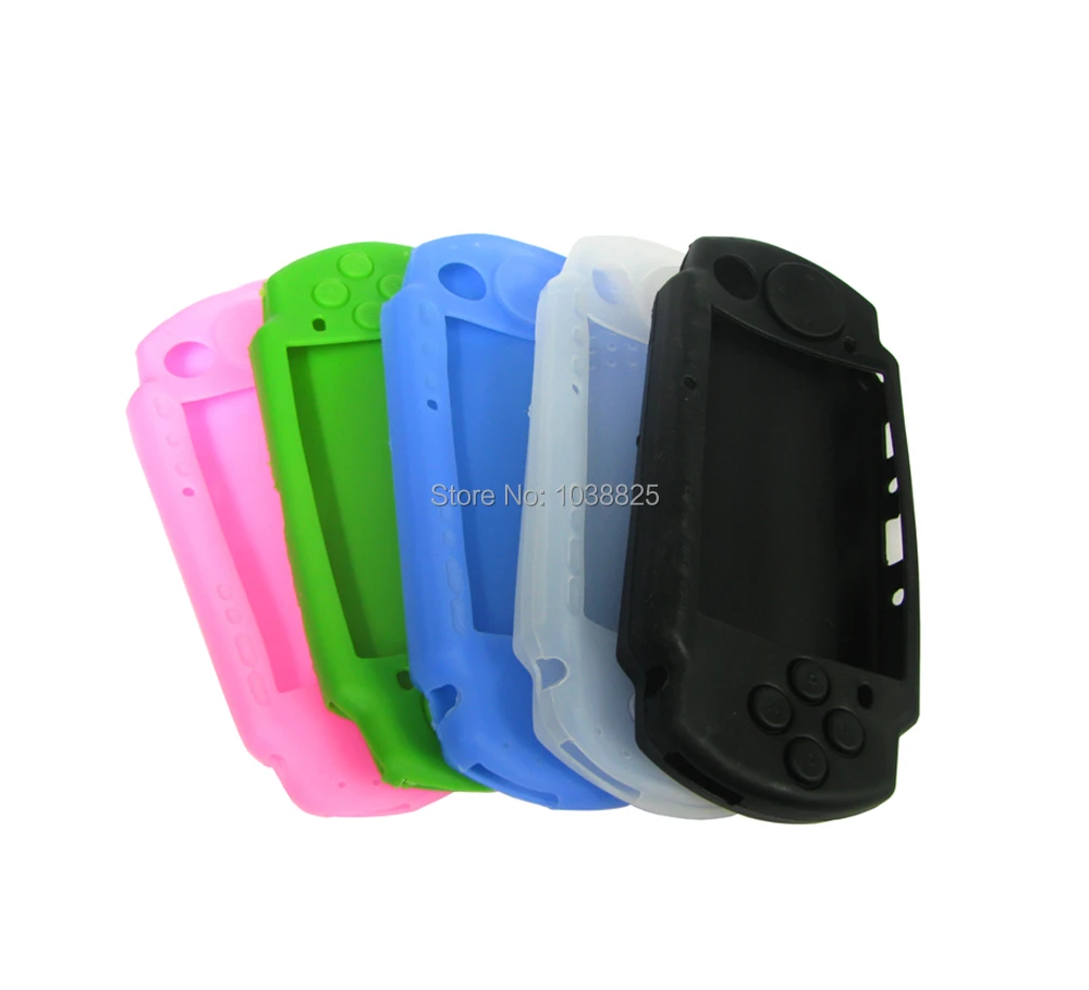 

30pcs Silicone Soft Protective Cover Shell for PlayStation PSP 2000 3000 Console for PSP3000 silicone Protector Skin Case