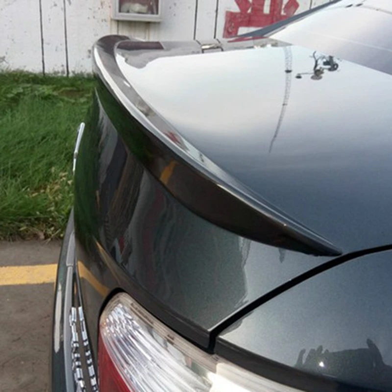 Car Styling For Citroen C-Elysee Spoiler 2014 2015 2016 2017 ABS Plastic Rear Trunk Roof Wing Unpainted Primer Color Spoiler
