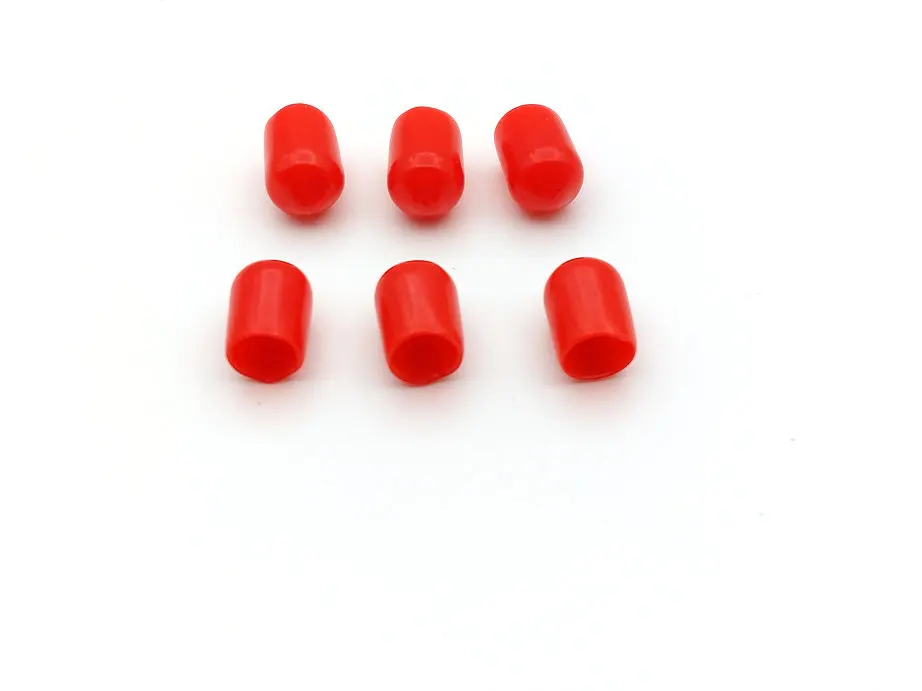 1000pcs SMA Rf Ham Radio antenna Plastic Plastic covers Dust cap connector red