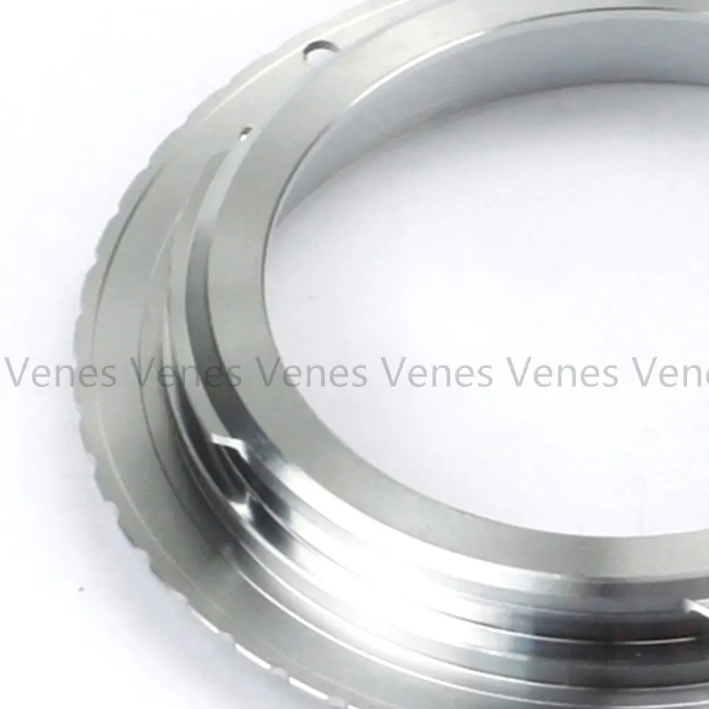 VENES Für Icarex 35 S-Für EOS, adapter ring für Icarex 35 S zu Anzug Für Canon für EOS DSLR oder Film SLR Kamera (Silber)