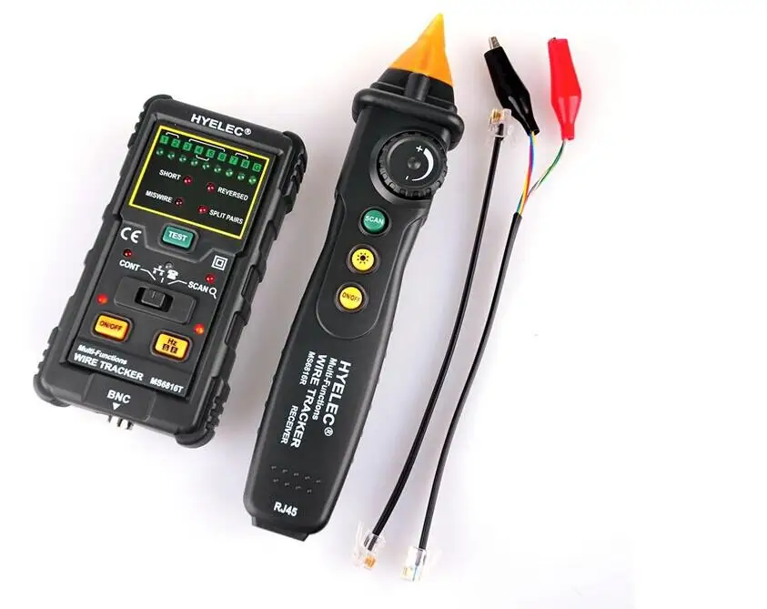 Pro RJ45 RJ11 Network Cable Wire Tracker Telephone Line Tester