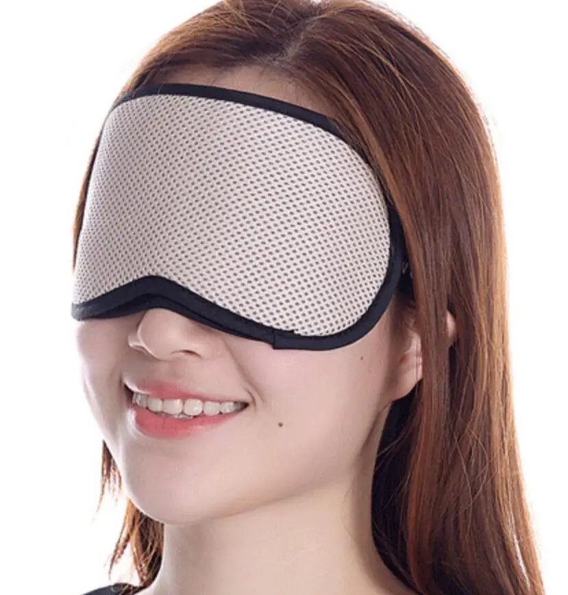 Bamboo charcoal eye mask alleviate eye fatigue sedative sleep eyeshade for men and women