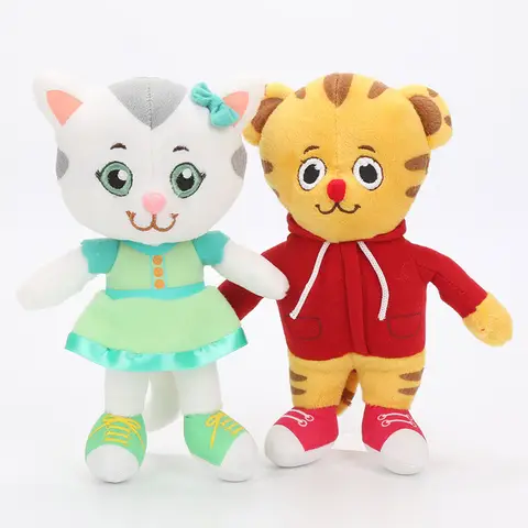 20cm Daniel Tiger's Neighborhood Stuffed Animals doll Daniel Tiger Plush Doll Stuffed Toy Baby Soft Toys