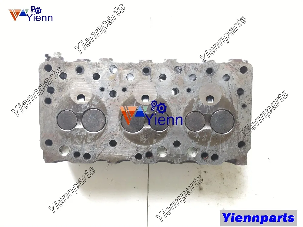 

For ISEKI 3AB1 Cylinder Head Assy Used Part Fit For Hanik N-4 N-35 NC3000 excavators 3AB1 Diesel Engine Spare Parts