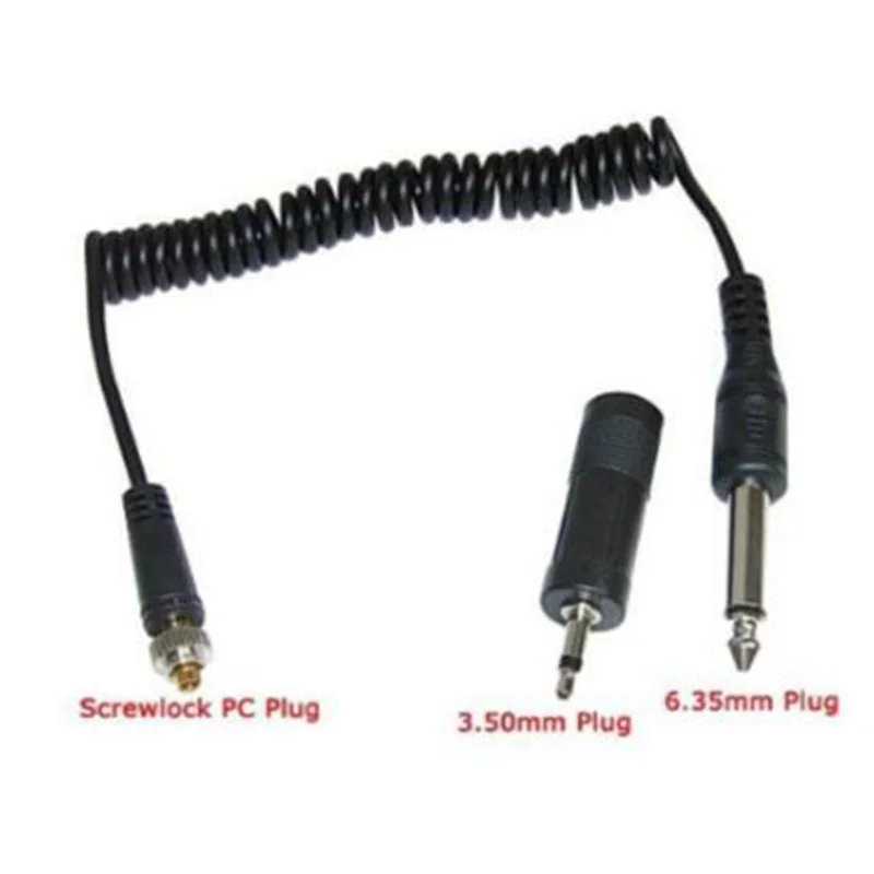 Yongnuo LS-PC635 Connector /Sync PC 6.35 Cable Line For Yongnuo RF603 YN622C YN622N Studio Flash Light Strobes PC-635