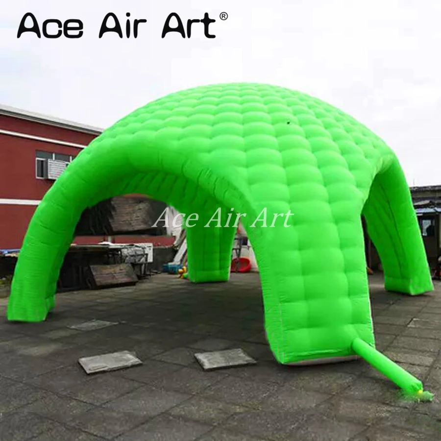Newly Advertising Promotional Inflatable Shelter Trade Show Booth Igloo Air Dome Garage Tent