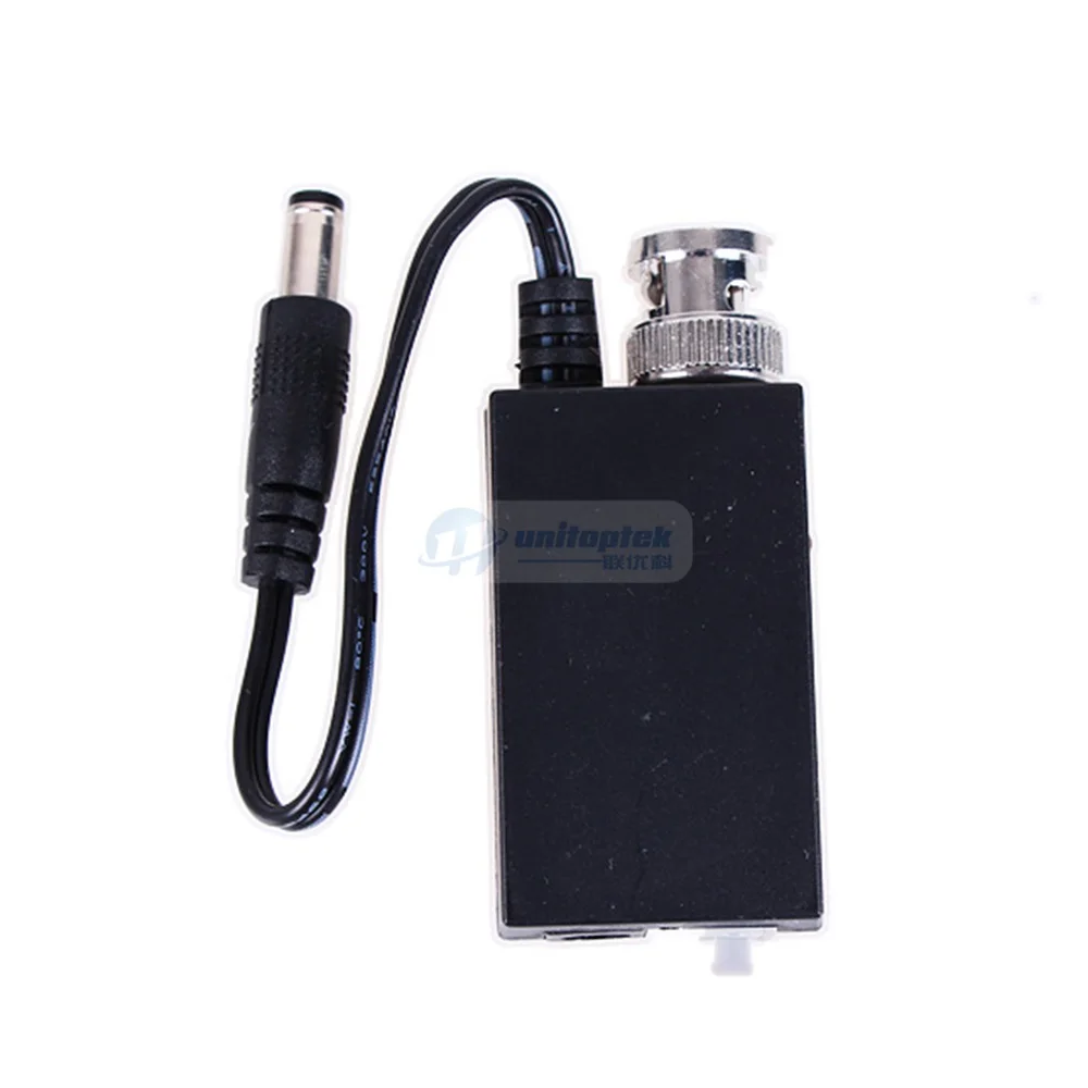 A Pair 1200m 1CH Active Twisted Pair Transmitter Receiver Video Balun