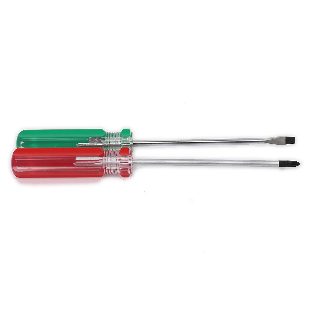 Red Phillips Screw Driver 3mm And 1pc Green Flat Screw Driver 3mm HSP 80150 For RC Model Hobby Repairing