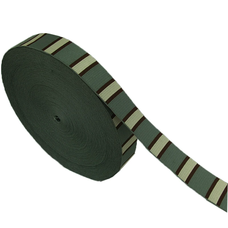 

2 Inch Pattern Webbing 50mm Twill For Bag Shoulder Strap New Design Liman Ribbon Factory Hot Sale