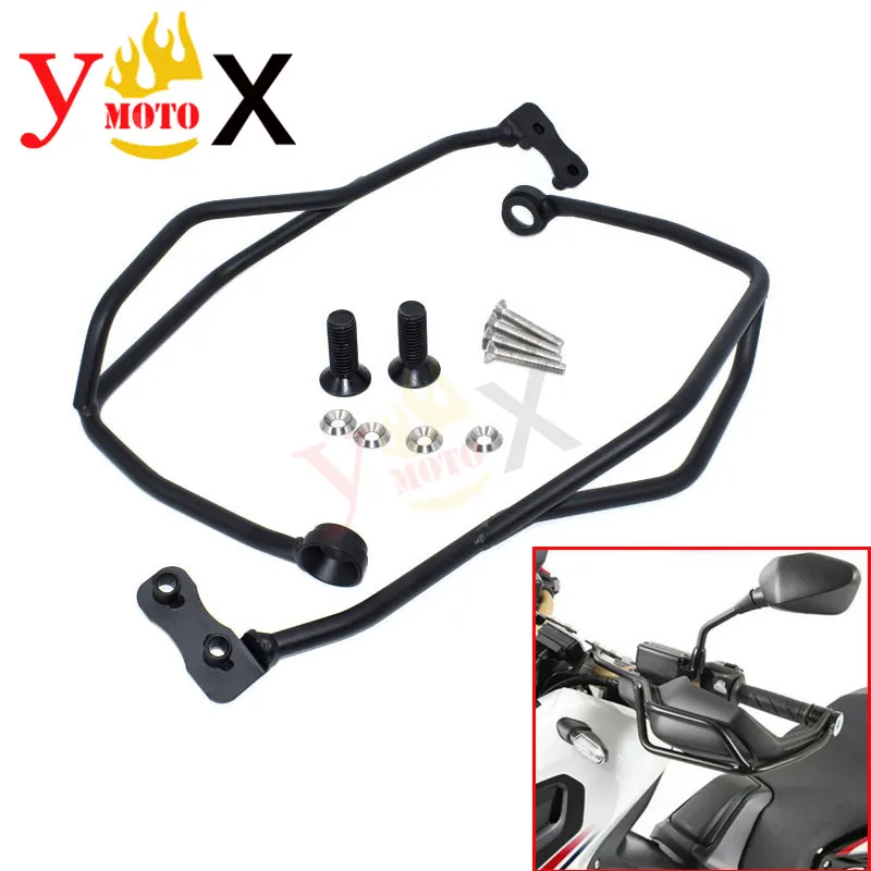 

Africa Twin Hand Guard Hand Protector Bracket Holder Handlebar Shell Metal Handguard for Honda CRF1000L 2016-2019 2017 2018