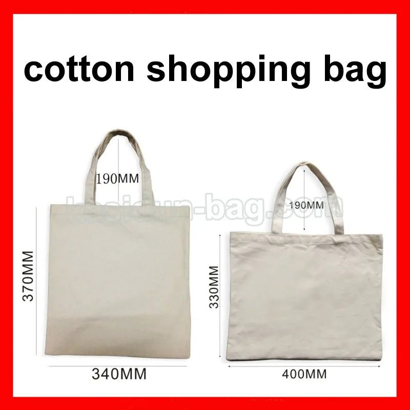 50Pcs Bulk Custom Logo Canvas Tote Shopping Bags Wholesale