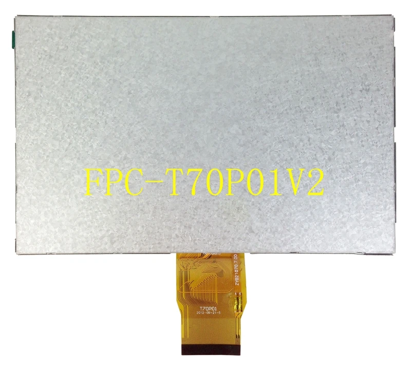 Tela lcd para tablet e pc, tamanho 165*100, 7 polegadas, 50pin, v2, original