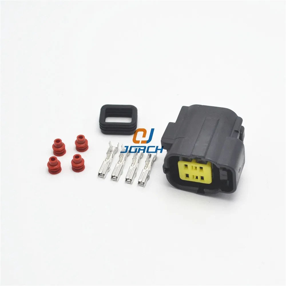 10 Sets Tyco 4 Pin Weibliche Wasserdichte Auto Elektrische Stecker 174257-2 Denso Auto Kunststoff Kabel Gehäuse Stecker 174258-7