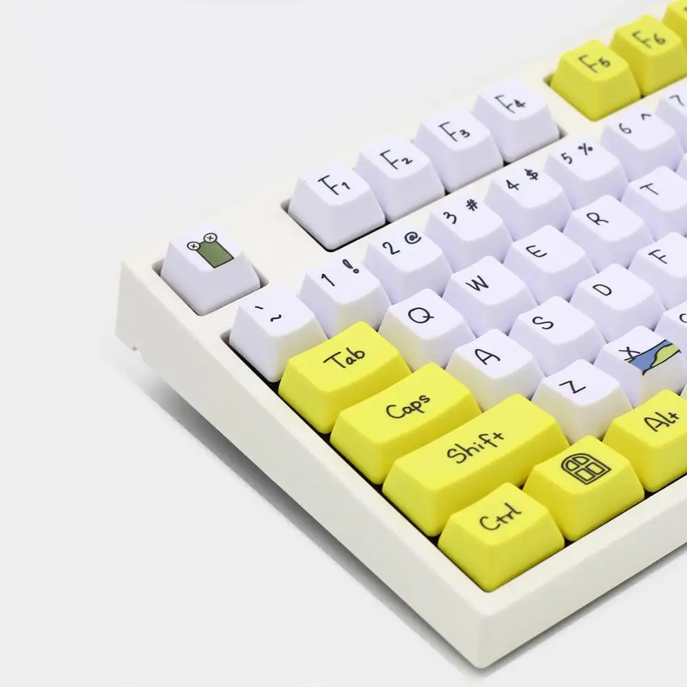 YMDK OEM Profile Animal Dye Subbed PBT Keycap 108 Keys Thick PBT Keycap For Standard 104 TKL 60% MX Switches Keyboard