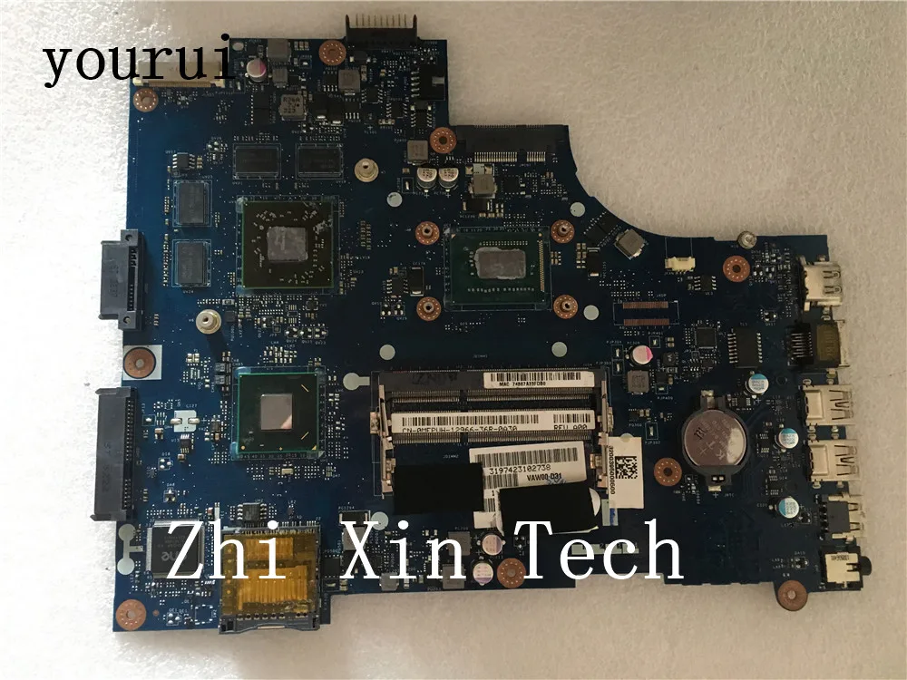 

yourui For Dell Inspiron 3521 5521 Laptop Motherboard Processor i3-3217u VAW00 LA-9104P DDR3 Test all functions 100%