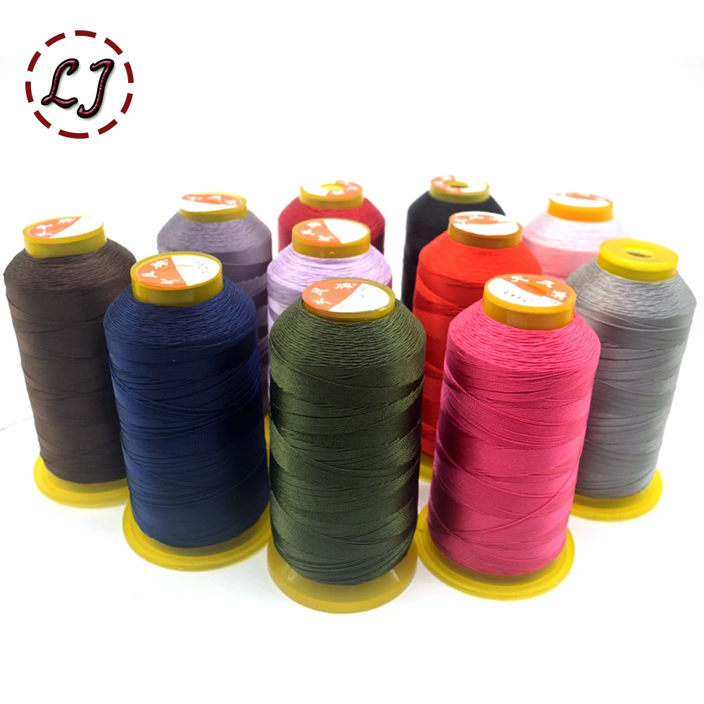 Brand high quality 800m 300D/3 high tenacity thread for Sewing Machine Thin Leather Canvas Curtains garment accessories DIY