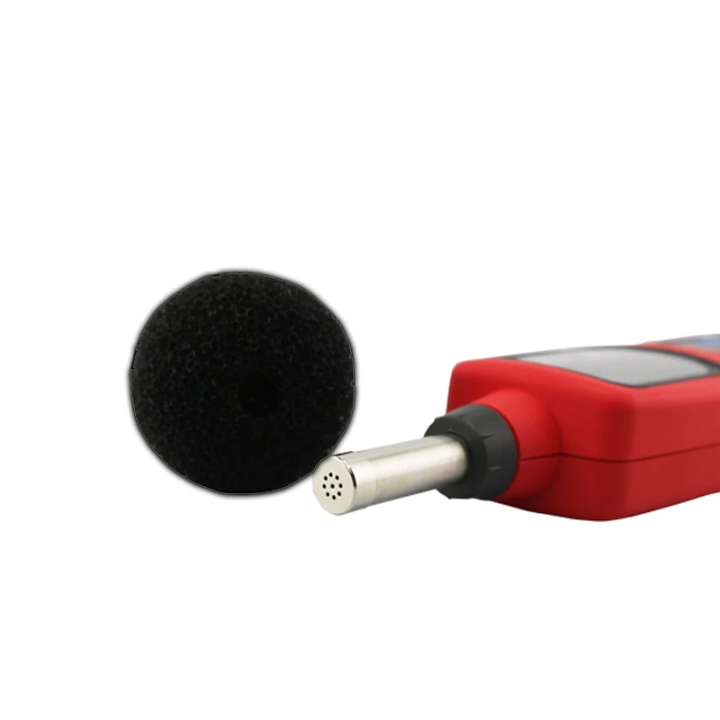 Imagem -04 - Unit-sound Lever Meter Fácil de Transportar Ruído 30130db Max Min Lcd Backlight Alarme Alto Data Logging Ut352