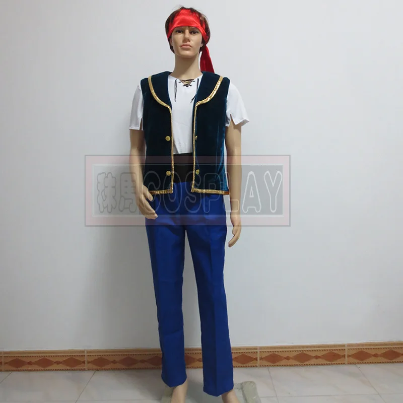 

Free shipping Custom-made Jake and the Never Land Pirates jake cosplay Costumes