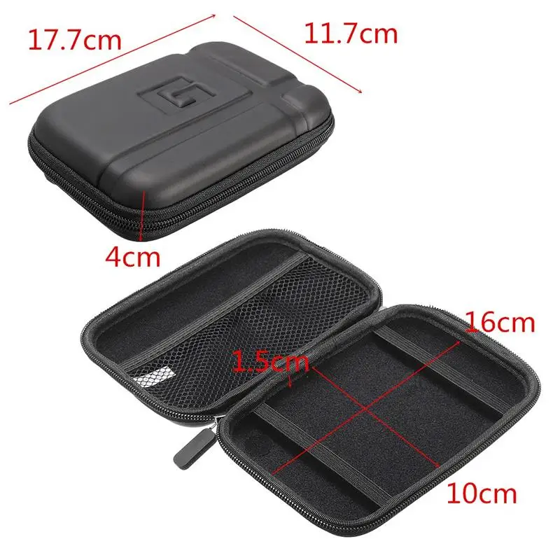 Portable Protect Case Bag for Hiking Handheld GPS Garmin GPSMap 60CS 62 64 62st 64st 65sr 66 67 Astro 320 430 5\'\' Accessories