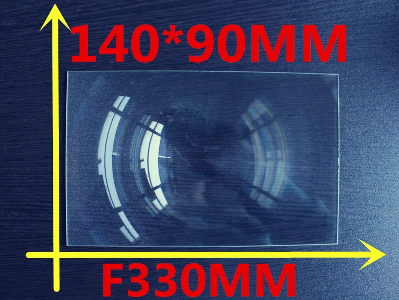 Rectangle 140*90 MM  Fresnel Lens  focal length 330 mm Lens support dropshipping  DIY projector hot 2017 fresnel lens