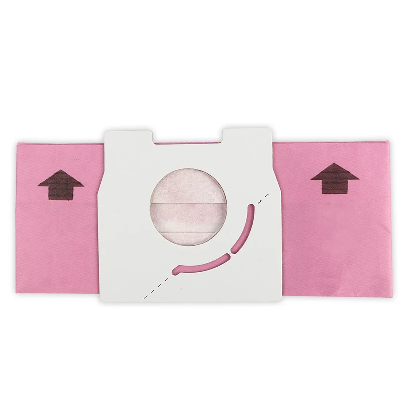 5/15PCS Pink Paper Dust Bags Vacuum Cleaner Accessories For Panasonic MC-CA291  MC-CA293  MC-CA391 etc