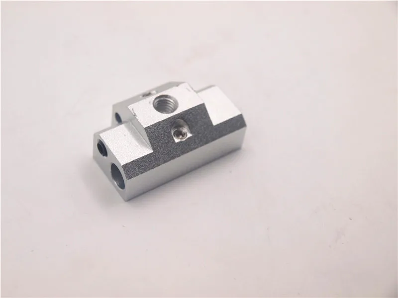 Funssor Dual Extrusion+ Cyclops upgrade heater block Multi Color Cyclops 2 In 1 Out Aluminium Heater Block Fast Ship