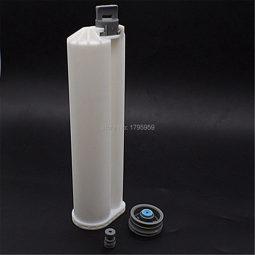 75ml vuoto doppia cartuccia 1: 1 distributore di resina epossidica bicomponente tubo AB miscelatore per cartuccia di colla epossidica per pistola per colla 75ml 1: 1