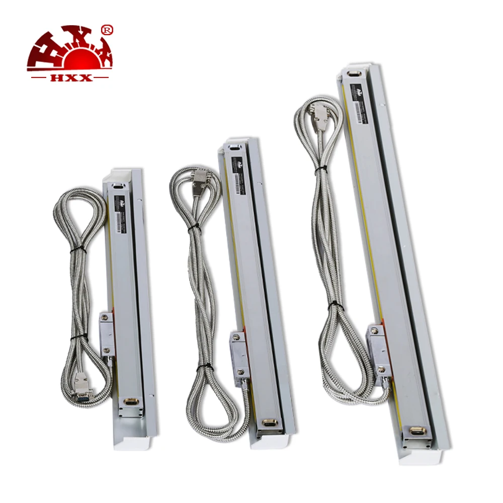 Escala Ótica Linear da Régua de Hxx para o Comprimento de Trabalho 01000 mm 5u 5v Ttl das Máquinas do Cnc do Moinho do Torno Codificador de Vidro do Navio Rápido do Sinal
