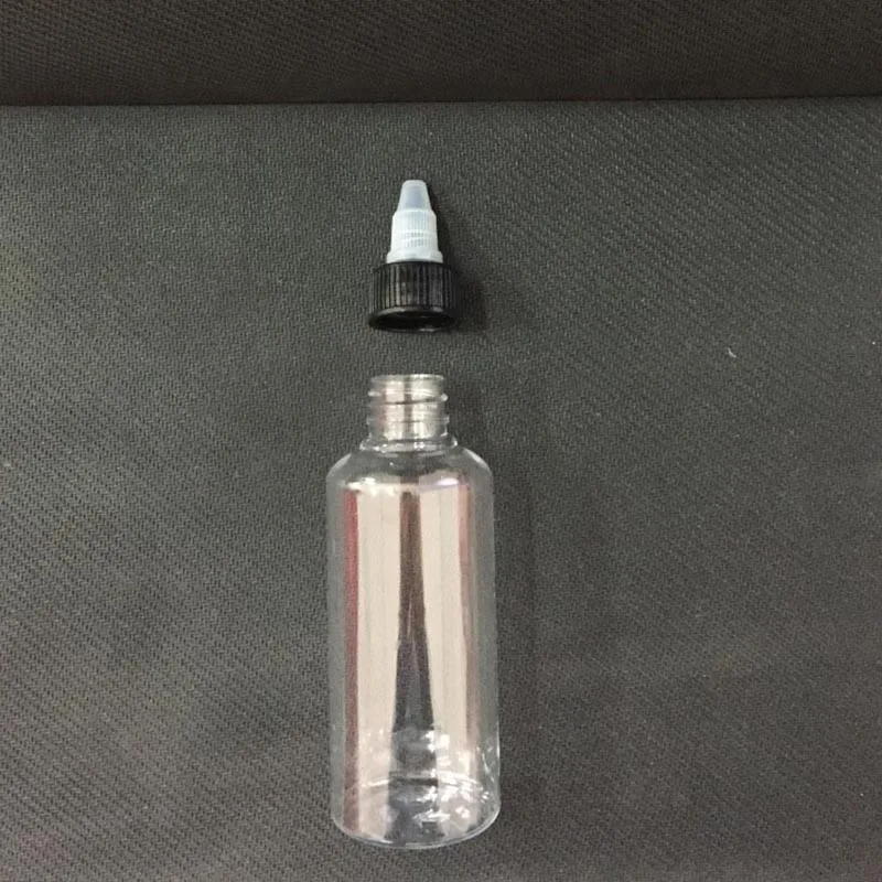 

Fat Pen Shape Refillable Bottle with Twist Off Caps 100ml Empty Pet Bottles E Liquid E-Cig Plastic Dropper Bottles