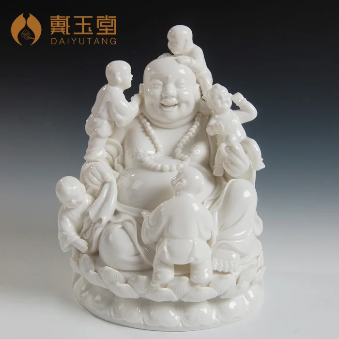 Maitreya dehua ceramic handicraft furnishing articles furnishing articles/abital maitreya Buddha D01 feng shui - 062