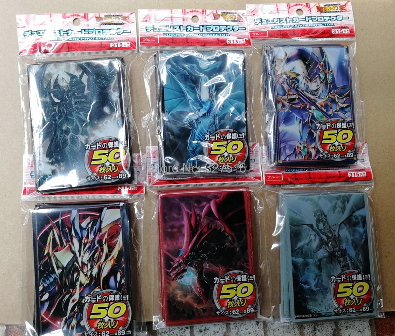 50 sztuk/partia (1 opakowanie) Yu-Gi-Oh! Cosplay Yugioh Dark Magician Girl Anime Gry planszowe Rękawy na karty Bariera na karty Ochraniacz na karty — zdjęcie 5