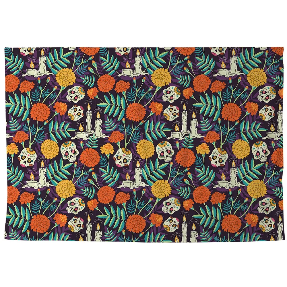 Фотофон с фотографиями Allenjoy рождественские декорации День мертвых красочных скелетов и черепов МЕКСИКАНСКИЙ цветок свеча