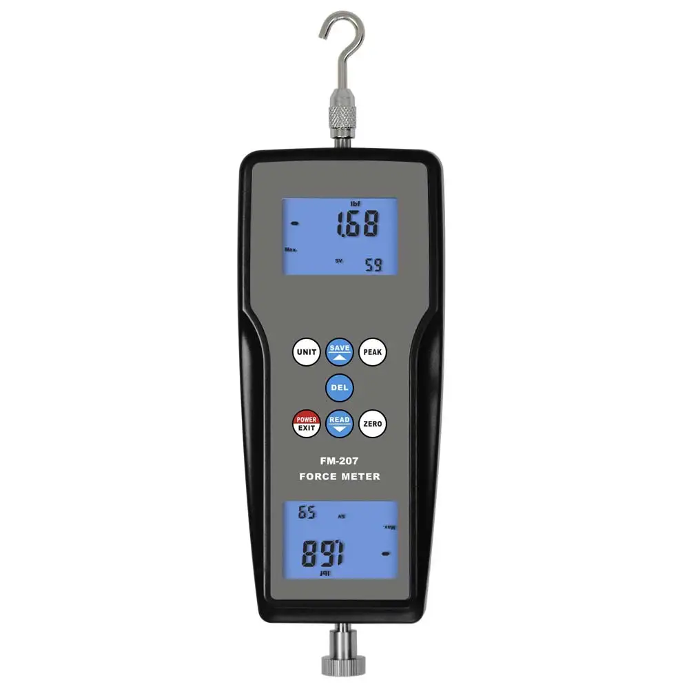 

Force Gauge 490N 50kgf 110Lbf digital push pull force tester FM-207-50K