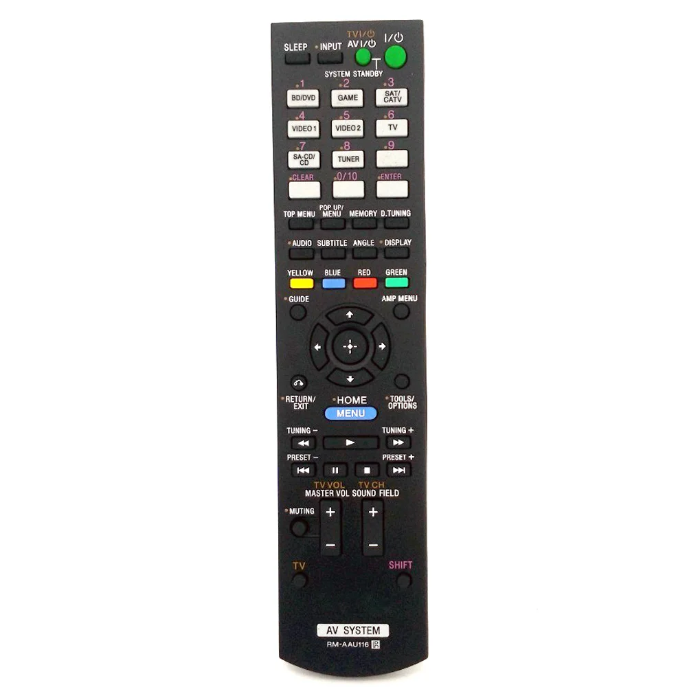 

New High Quality RM-AAU116 Remote Control For Sony AV System RM-AAU168 AAU113 AAU104 STR-KS380 STR-KS470 STR-DH550 STR-DN850 STR