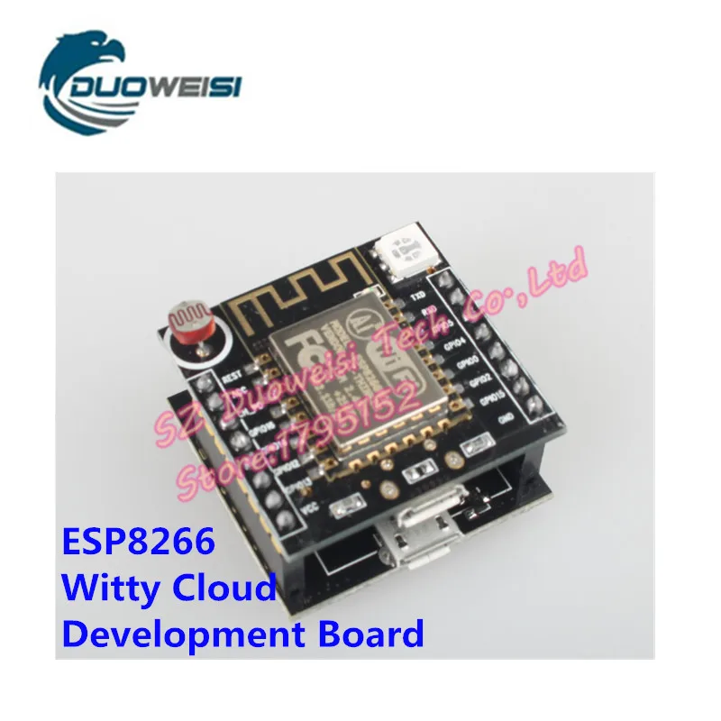 ESP8266 Serial WIFI Witty Cloud Development Board ESP-12F MINI Nodemcu CH340 Micro USB Module